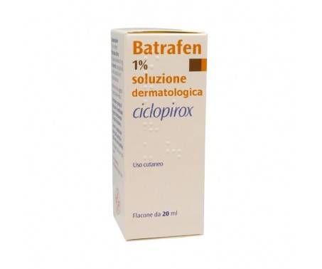 Batrafen Soluzione Cutanea 1% Ciclopirox olamina 20 ml