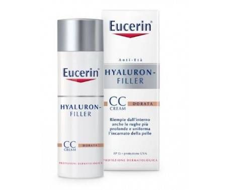 Eucerin Hyaluron-Filler CC Cream Dorata Anti-età 50 ml