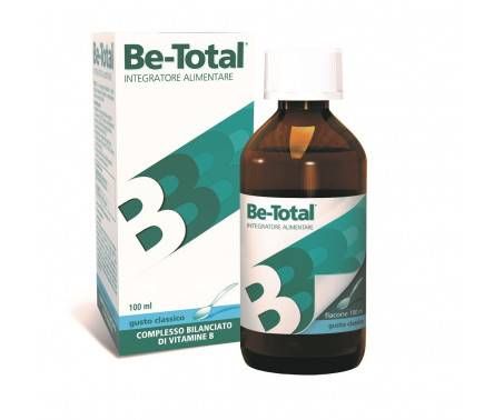 Be-Total Sciroppo Integratore Alimentare Vitamina B Stanchezza Sistema Immunitario Bambini 100 ml