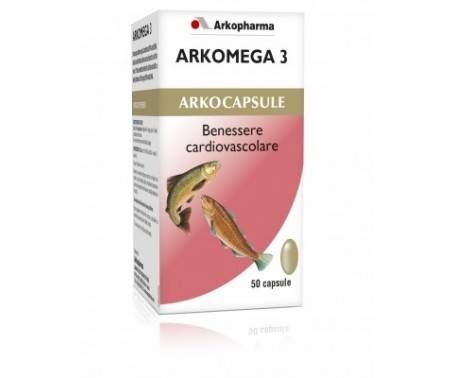 Arkocapsule Arkomega 3 - Integratore per il benessere cardiovascolare - 50 capsule