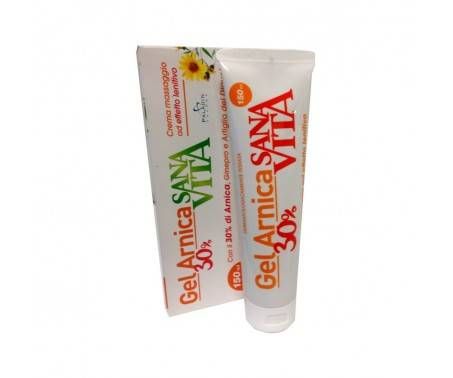 Sanavita Gel Arnica 30% crema massaggio ad effetto lenitivo 150ml