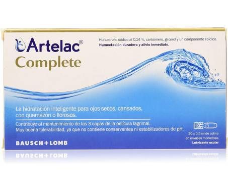 Artelac Complete Collirio Monodose 30x0,5mL