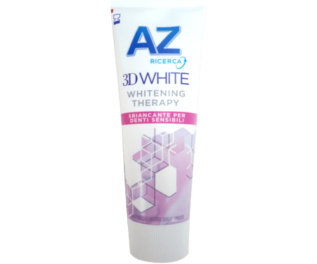 AZ 3D White Therapy Dentrificio Sbiancante Denti Sensibili 75 ml