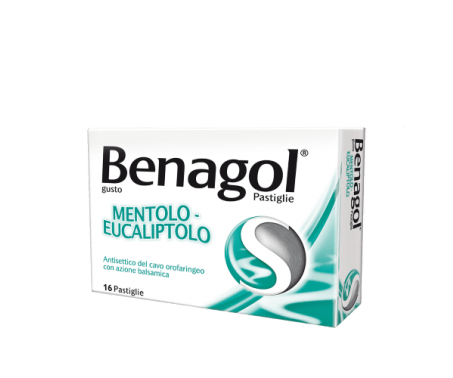 Benagol - Gusto Mentolo ed Eucalipto - 16 pastiglie 