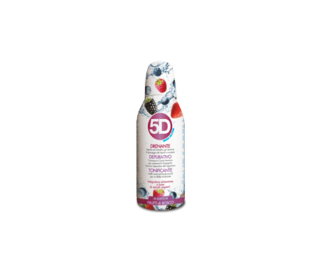 5D Depuradren Sleeverato - Gusto Frutti di bosco - Integratore depurativo e drenante - 500 ml