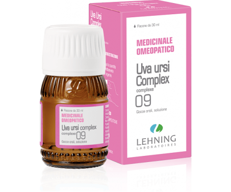 Lehning 9 Uva Ursina Complex Gocce Medicinale Omeopatico 30 ml