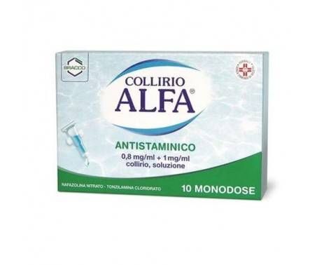 Collirio Alfa - Antistaminico - 10 contenitori monodose
