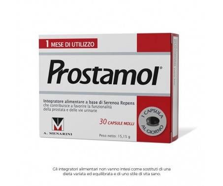 Prostamol - Integratore per la prostata e le vie urinarie - 30 Capsule