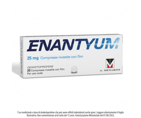 Enantyum - 20 Compresse Rivestite - 25 mg