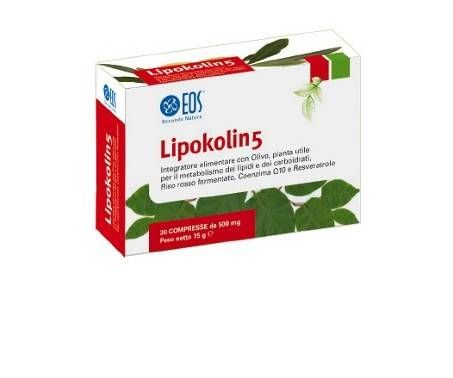 Lipokolin 5 Integratore Metabolismo Lipidi Carboidrati 30 Compresse 500 mg