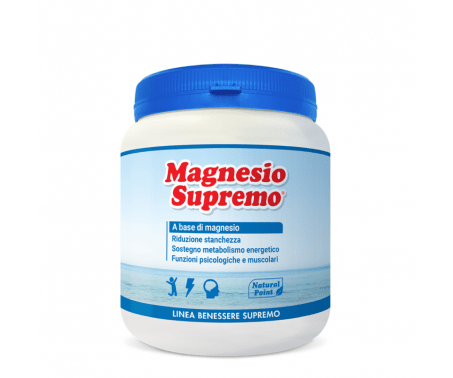 Magnesio Supremo Natural Point - Integratore per stanchezza e stress - 300 g