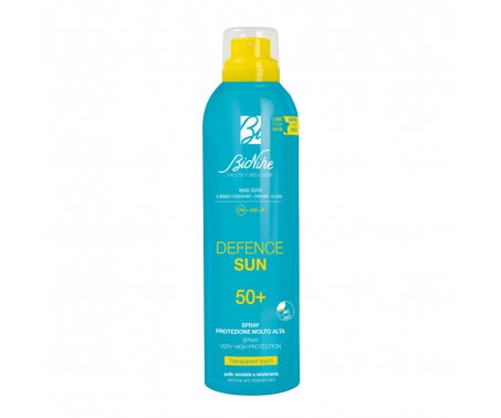 Bionike Defence Sun Spray Trasparente SPF 50+ Tocco Secco 200 ml