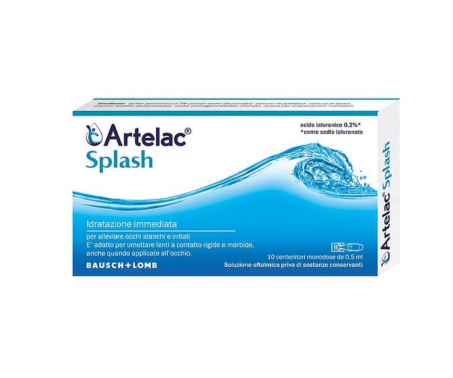 Artelac Splash Gocce Oculari Idratanti Monodose 10x0,5ml