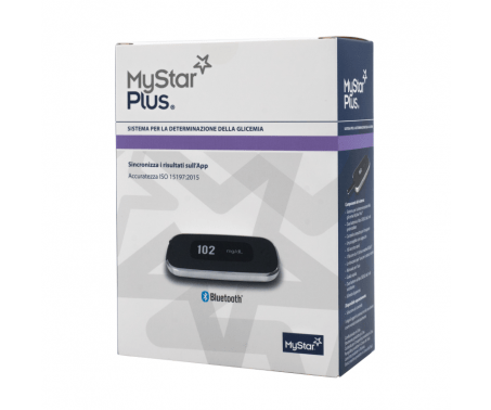 MyStar Plus Kit Glucometro Misuratore Glicemia
