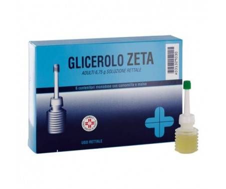 Glicerolo Zeta Adulti - Soluzione rettale - 6 clismi