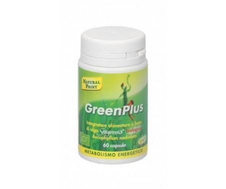 GreenPlus Natural point - Integratore per il metabolismo energetico - 60 capsule vegetali