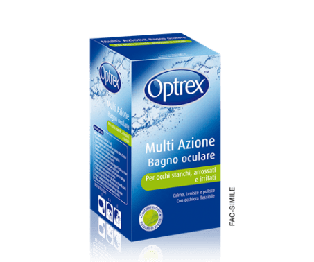 Optrex Bagno Oculare Multi Azione Occhi Stanchi e Arrossati 110 ml