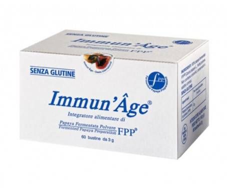 Immun'Age - Integratore Antiossidante per il supporto del sistema immunitario - 60 Bustine