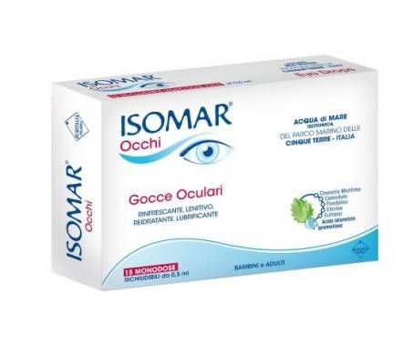 Isomar Occhi - Gocce oculari monodose - 15 flaconcini