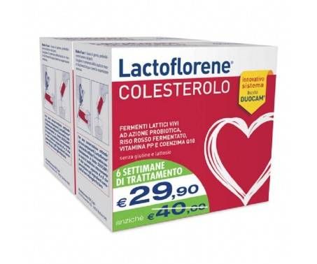 Lactoflorene Colesterolo Bipack - 20+20 bustine