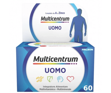 Multicentrum Uomo Integratore Alimentare Uomo Multivitaminico Multiminerale Vitamina B 60 Compresse