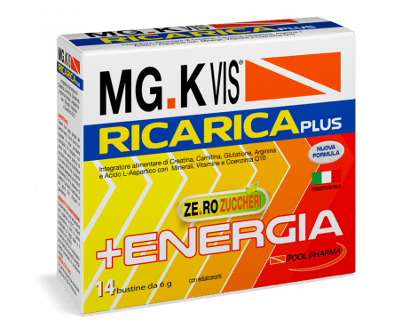MGK VIS Ricarica Plus Integratore Energetico 14 Bustine