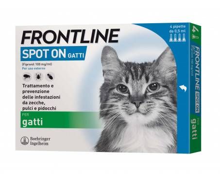 Frontline Spot Gatto 4 Pipette Ml.0,5