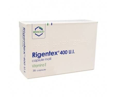 Rigentex 400 U.I. di Vitamina E - 30 capsule molli