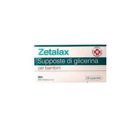 Zetalax Bambini 1375 mg Glicerolo Stitichezza 18 Supposte