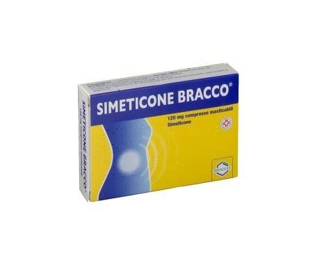 Simeticone DOMPE - Gonfiore e meteorismo - 24 compresse masticabili - 120 mg