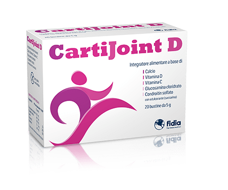 CartiJoint D - Integratore per il benessere di ossa e cartilagini nelle donne in menopausa - 20 bustine