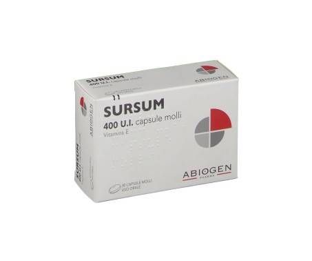 Sursum 400 U.I. di Vitamina E - 30 capsule molli