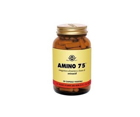 Solgar Amino 75 Integratore Aminoacidi Essenziali Vegani 30 Capsule
