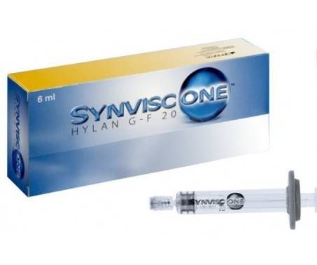 Synvisc One - Siringa di acido ialuronico - 6 mL