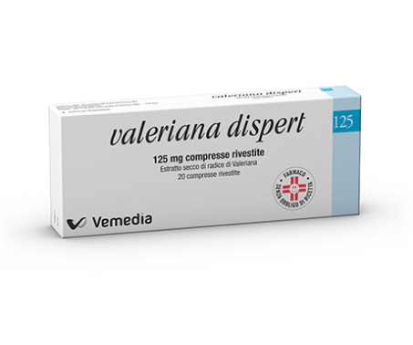 Valeriana Dispert - 20 Compresse rivestite - 125 mg