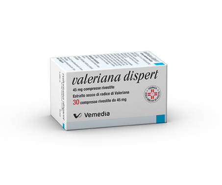 Valeriana Dispert - 30 Compresse rivestite - 45 mg
