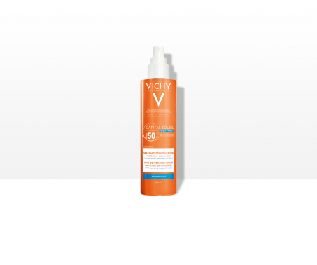 Vichy Capital Soleil Beach Protect Spray Anti-disidratazione SPF 50+ - Protezione solare corpo - 200 ml