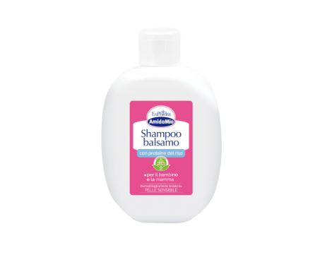 Euphidra AmidoMio Shampoo Balsamo - Delicato e idratante per bambini ed adulti - 200 ml